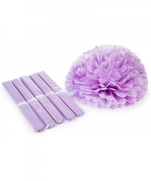 16" Pink Lavender Tissue Pom Poms- Paper Flower Ceiling Hanging Party Decorations- Pack of 5 - Pink Lavender - CJ18E30SMQE $7...