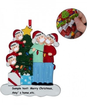 Christmas Ornaments Kit with Mask Christmas Decorating Kit with Face Cover Customize Christmas Ornaments- Great Gift for Chri...