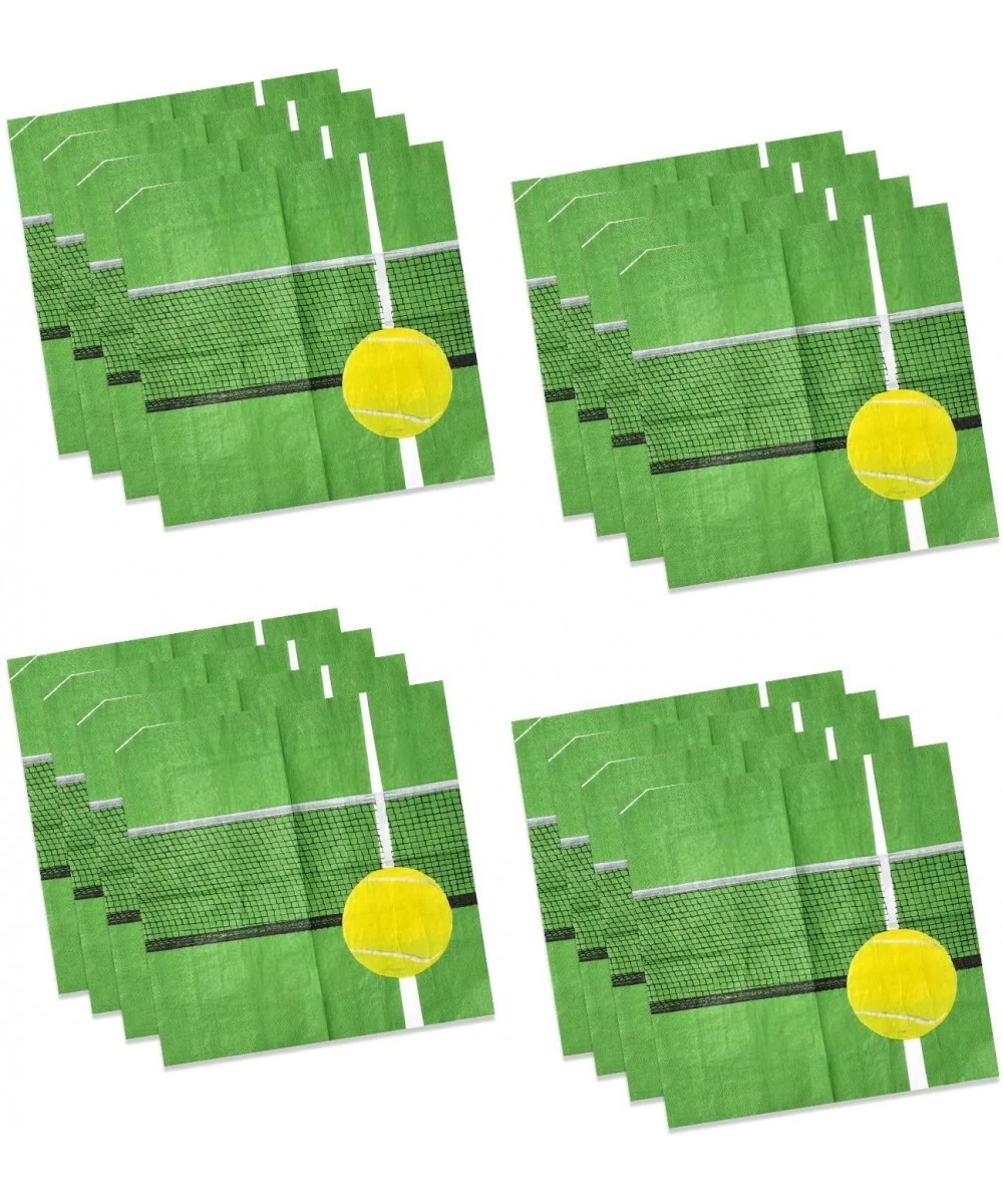 16 Count Tennis Beverage Napkins Tennis Party Collection - C112O4TRFRU $4.74 Party Packs