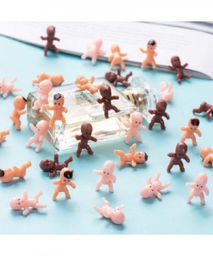 180 Pieces Mini Plastic Babies 1 Inch Baby Doll for Baby Shower Party Favors- Ice Cube Game- Party Decorations- Baby Bathing ...