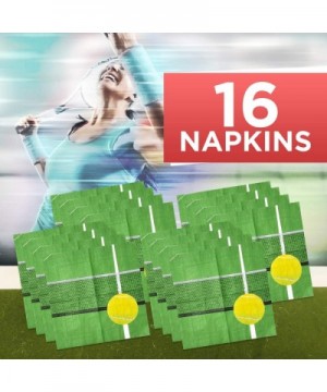 16 Count Tennis Beverage Napkins Tennis Party Collection - C112O4TRFRU $4.74 Party Packs