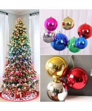 24ct 40mm Christmas Balls Ornaments Essential Christmas Tree Decorations Shatterproof Christmas Decorations Indoor for The Ho...