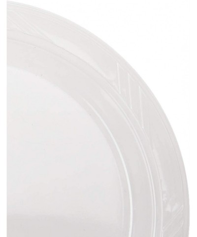 DB05223B Clear Plastic Dinner Plates 10.25 - CE128NVXDNZ $21.23 Tableware