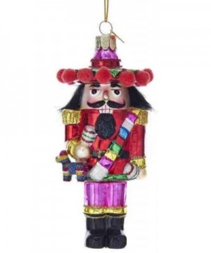 5" NOBLE GEMS MEXICAN NUTCRACKER ORNAMENT - CC1804U3Z6L $15.25 Nutcrackers