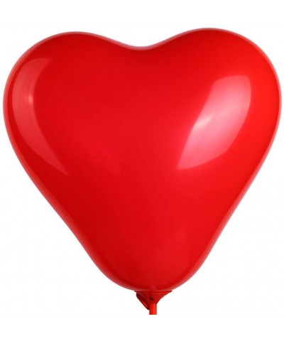 Red Heart Shaped Latex Balloons-Valentine's Day Balloons-Valentine's Day Engagement Wedding Party Decorations-10Inch-50Pcs(Re...