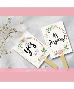 Wedding Dress Shopping Signs Paddles - Say yes to the Dress Props - Ideal for Bridal Dress Shopping Fun with your Bridesmaids...