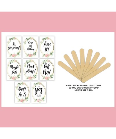 Wedding Dress Shopping Signs Paddles - Say yes to the Dress Props - Ideal for Bridal Dress Shopping Fun with your Bridesmaids...