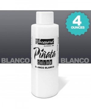 Pinata Blanco White Alcohol Ink 4-Ounce- Pixiss Needle Tip Applicator Bottle and Funnel- Bundle for Yupo and Resin - Blanco B...