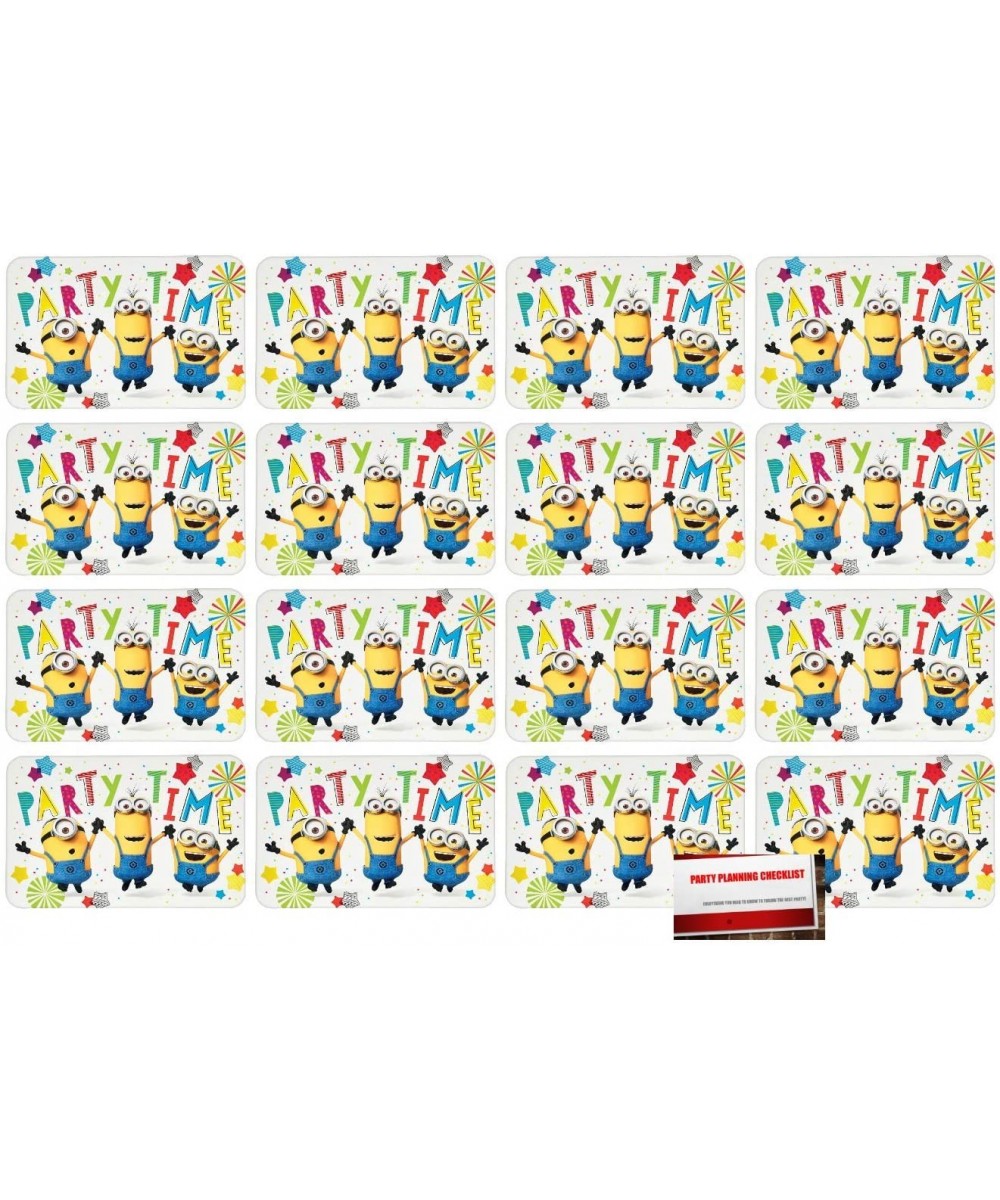 (16 Pack) Despicable Me Minions Postcard Style Party Invitations with Envelopes- Seals and Save The Date Stickers (Plus Party...