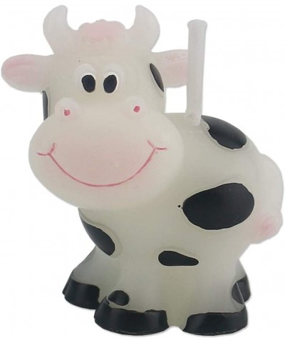 Creative Cow Cartoon Birthday Candle- Smokeless Cake Candle and Party Supplies- Hand-Made Cake Topper Decoration- Great Gift ...