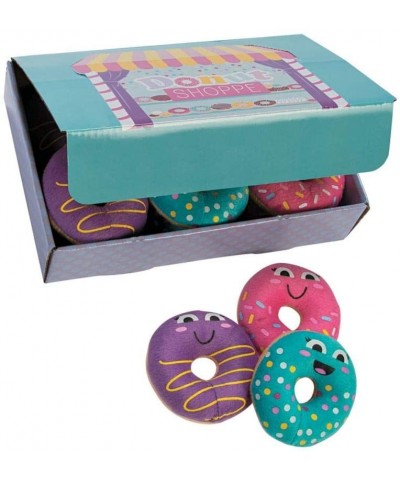 PLUSH DONUTS W/ BOX - Toys - 12 Pieces - CZ1855R4ZRX $12.89 Party Favors