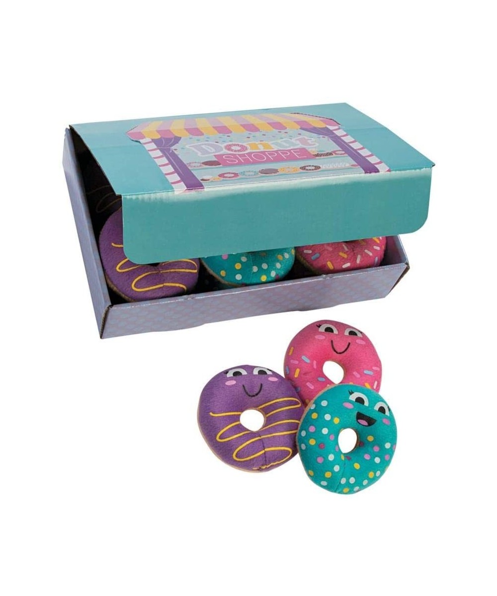 PLUSH DONUTS W/ BOX - Toys - 12 Pieces - CZ1855R4ZRX $12.89 Party Favors