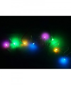Fairy String Lights- 15 Pack 6.6ft 20 Micro Starry LED String Lights Battery Powered Waterproof Silver Wire Firefly Lights fo...