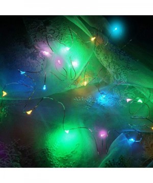 Fairy String Lights- 15 Pack 6.6ft 20 Micro Starry LED String Lights Battery Powered Waterproof Silver Wire Firefly Lights fo...