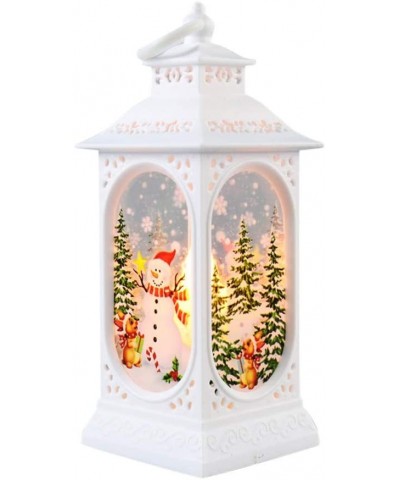 Christmas Decoration Lamp- Luminous Creative Decoration Portable Lantern- with 2 cr2032 Button Batteries - F - C319IZTZ05Y $6...