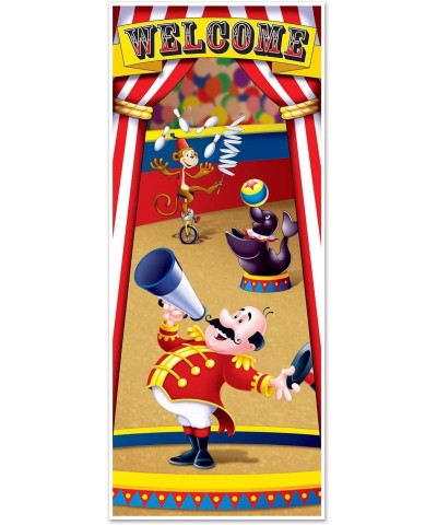 2Piece Circus Tent Door Covers- 30" x 6'- Multicolored - CD182YXES9S $8.15 Party Packs