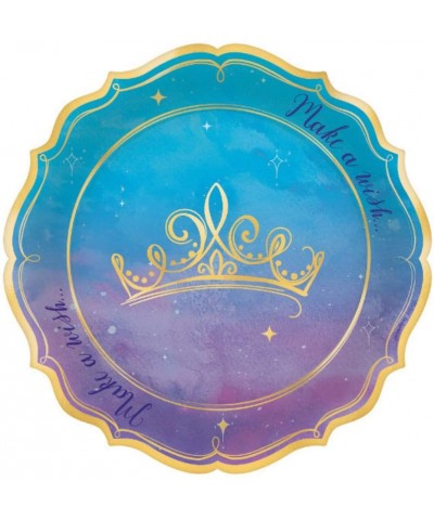 Once Upon A Time Disney Princess Themed Party Supplies Bundle Include Paper Plates and Napkins for 16 People - C418XK7NH72 $1...