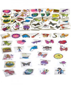 Tattoo Assortment - 720 PC Colorful Tattoos - Temporary Tattoos Assortment - Includes Dinosaur- Pirates- Animals- Flowers and...