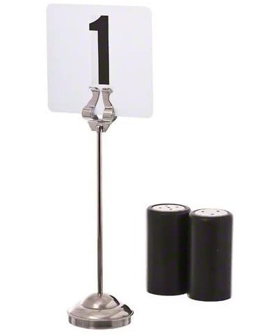 8" Stainless Steel Menu/Card Stand - CZ113ORMBY1 $6.90 Place Cards & Place Card Holders