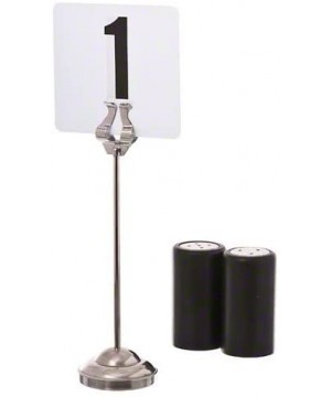 8" Stainless Steel Menu/Card Stand - CZ113ORMBY1 $6.90 Place Cards & Place Card Holders