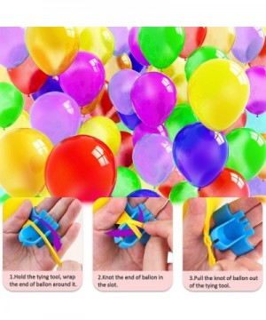 Balloon 200pcs 10 Assorted Color Balloons with 4pcs Balloon Arch Kit 12 Inch Rainbow Latex Balloons Bulk for Birthday Parties...