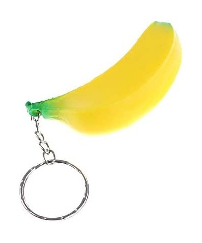 15 Pack Banana Keychains for Kids Party Favors Supplies- School Carnival Prizes- Party Bag Gift Fillers- Banana Stress Reliev...