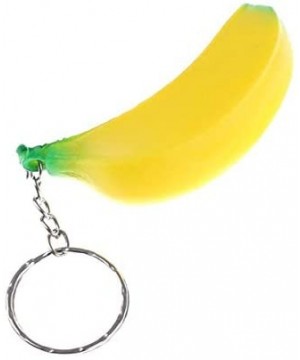 15 Pack Banana Keychains for Kids Party Favors Supplies- School Carnival Prizes- Party Bag Gift Fillers- Banana Stress Reliev...