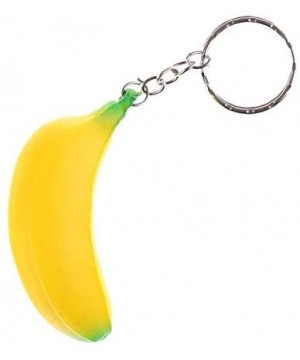 15 Pack Banana Keychains for Kids Party Favors Supplies- School Carnival Prizes- Party Bag Gift Fillers- Banana Stress Reliev...