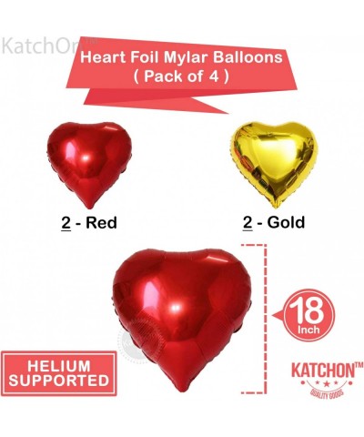 Gold LOVE Balloons Decorations Set - Xtra Large- 40 Inch- Pack of 29 - Gold Love Letter Foil Balloon - Mylar Heart Shape Ball...