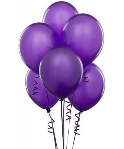 Premium Latex Balloon Plain Color- 12-Inch- 12-Piece (Purple) - Purple - C711GH9RGLV $4.31 Balloons