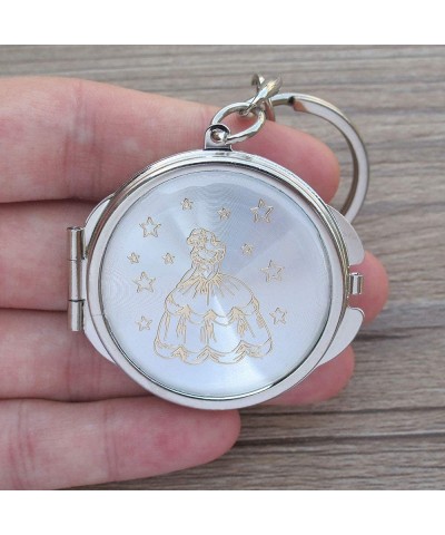 Quinceanera Party Favor (12 PCS) Sweet 16 Mini Compact Mirror Keychain Recuerdos de Sweet 15 Princess Theme 18 Birthday Gift ...