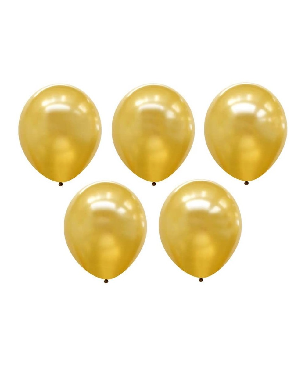 5 inch Gold Balloons Quality Latex Balloons Helium Balloons Party Decorations Supplies Pack of 120 - Gold - CL190895KIQ $5.61...