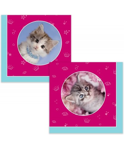 Rachael Hale Glamour Cats Party Supplies - Lunch Napkins (20) - CW119S2ZPTJ $8.60 Party Tableware