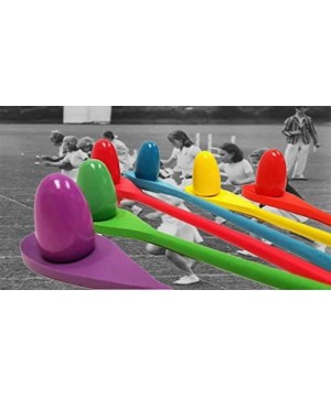 Egg & Spoon Race Game - C0189K0AGKM $8.15 Party Games & Activities