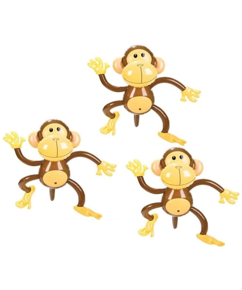 27 Inch Inflatable Monkeys Set of 3 - C911I3OLP83 $5.37 Party Favors