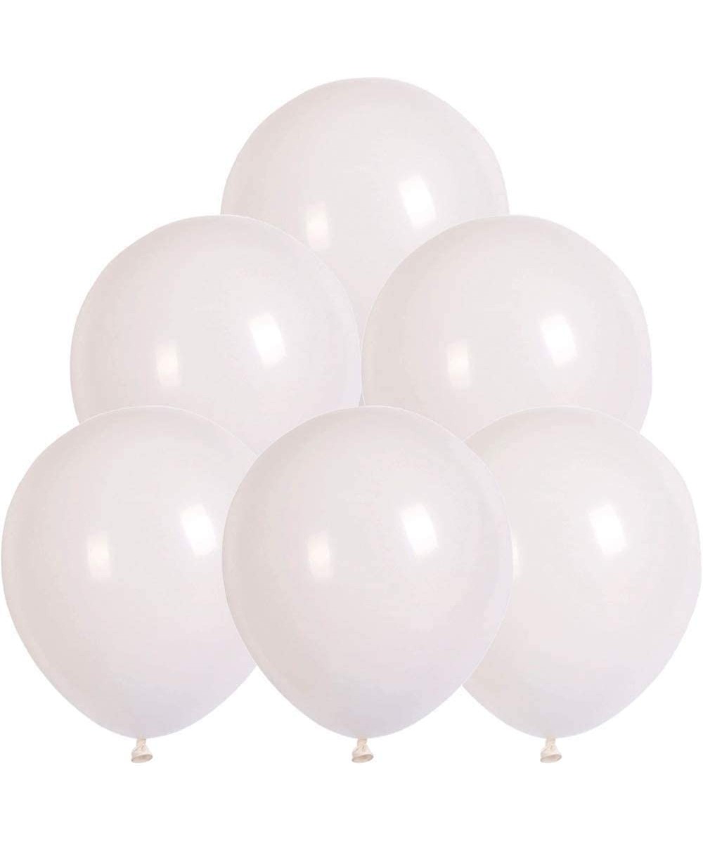 25 Packs 18 Inch White Big Balloons for Thick Latex Balloons for Birthday Wedding Party Decorations - CD190ZTONQ3 $8.66 Balloons