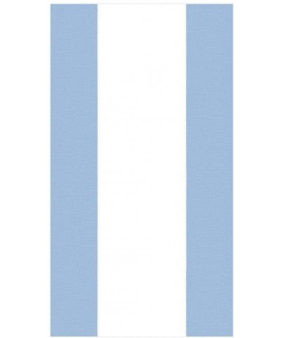 Bandol Stripe Paper Guest Towel Napkins in Light Blue- 60 Count - Light Blue - CD1967TZL0K $21.34 Tableware