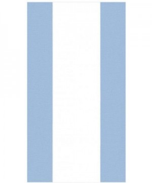Bandol Stripe Paper Guest Towel Napkins in Light Blue- 60 Count - Light Blue - CD1967TZL0K $21.34 Tableware