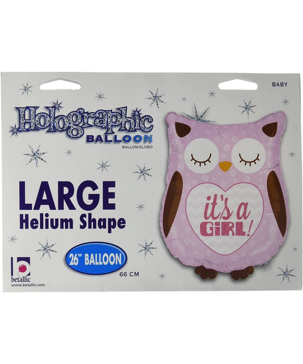 it's A Girl Baby Owl Shape Balloon- 26"- Multicolor - CF11VADI5RR $5.26 Balloons