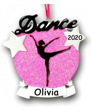 Personalized Dance Silhouette Christmas Ornament Gift Dancer with Name and Year - CV18HK7OL9X $10.10 Ornaments