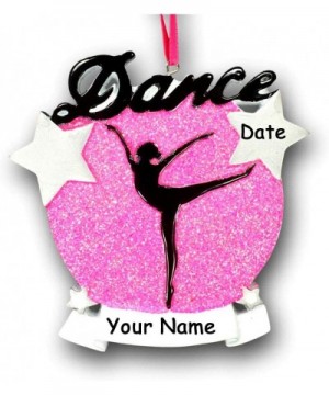 Personalized Dance Silhouette Christmas Ornament Gift Dancer with Name and Year - CV18HK7OL9X $10.10 Ornaments