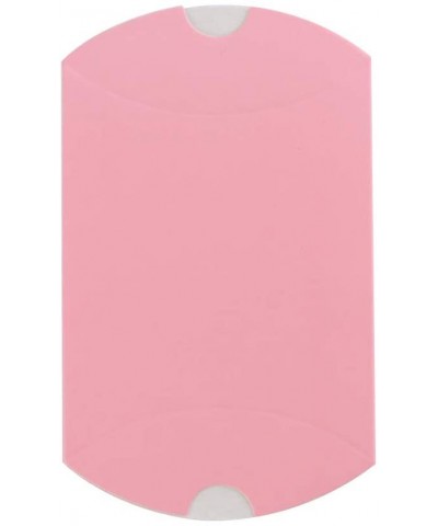 Kraft Paper Gift Boxes- 10pcs/50pcs Cute Pillow Candy Bag for Wedding Favors Christmas Party Present Pouch(10pcs-pink) - Pink...