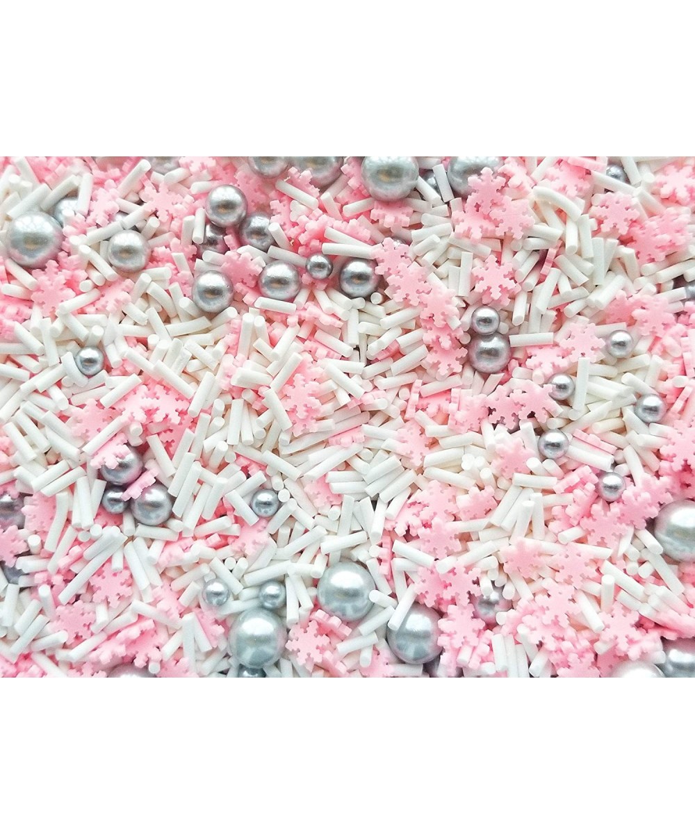 Holiday Caviar Pearl Rhinestone Sprinkle Mix- Resin Rhinestones- Faux Pearls- Fake Sprinkle Mix- Decoden (Vintage- Container)...
