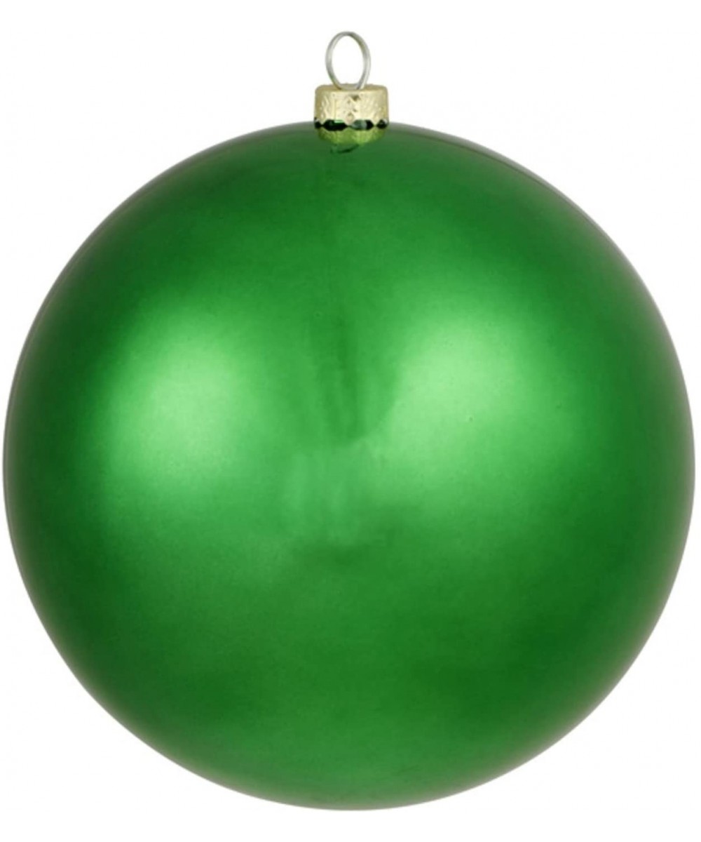 Matte Xmas Green Shatterproof Christmas Ball Ornament- 6 - CK128PO3F2T $7.60 Ornaments