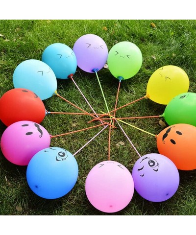 12" Emoticon Face Expression Latex Multicolor Balloons Randomly Send Pack of 100pcs - C612HIETQUR $9.48 Balloons