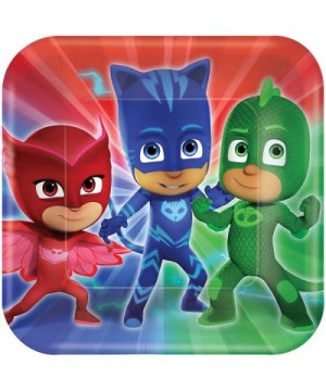 Pj Mask Party Supplies 24 Pack Lunch Plates - CX18GEKC0NG $10.51 Party Packs