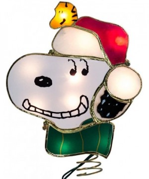 Snoopy Lighted Treetop- 9-Inch - CP11BEZU8OP $26.40 Tree Toppers