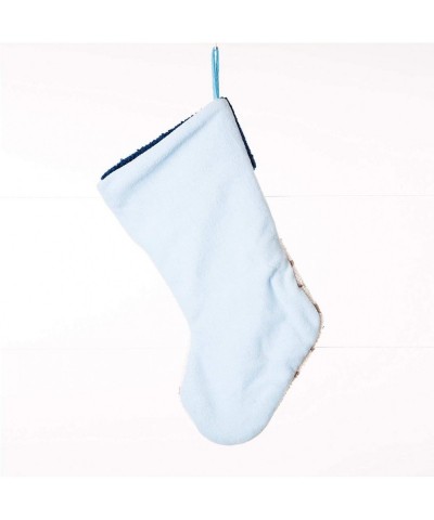 Handmade Nautical Hooked Anchor Christmas Stocking (Anchor) - Anchor - CF18M90KMX8 $14.60 Stockings & Holders