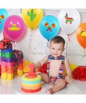 50Pcs Fiesta Taco Party Balloons For Cinco De Mayo Mexican Carnivals Festivals- Wedding Birthday Baby Shower Party Decoration...