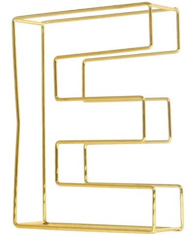 8" Tall Gold Wedding Centerpiece 3D Wire Letter Decoration for Wedding Party Decoration DIY Decoration Supplies - E - E - CP1...